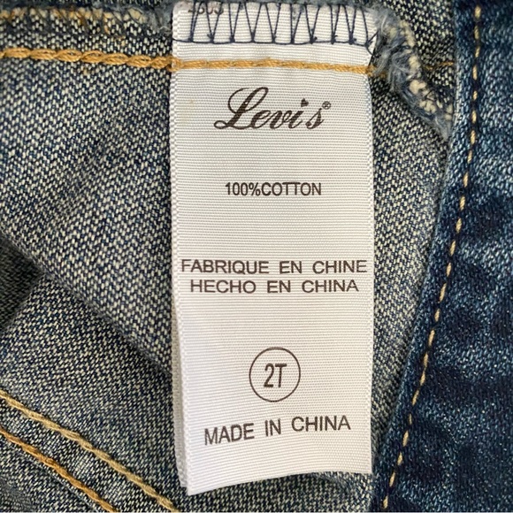 Levi’s Crystal Button Denim Jacket - Picture 5 of 5